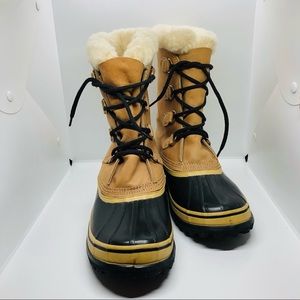 SOREL Men's Caribou Waterproof Winter Boots size 9